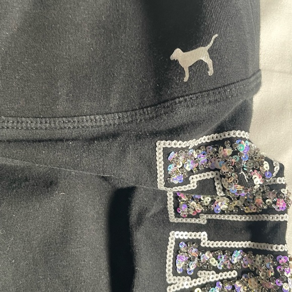 PINK Victoria's Secret Black Leggings Comfortable Stylish - Picture 4 of 5